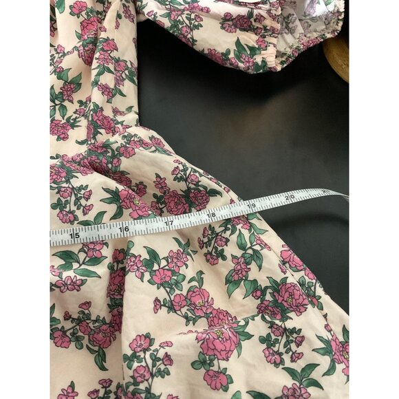 AUREUM Floral Tiered Puff Sleeves Maxi Dress size Small* - Picture 9 of 12